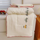 3color car embroidery kids cotton