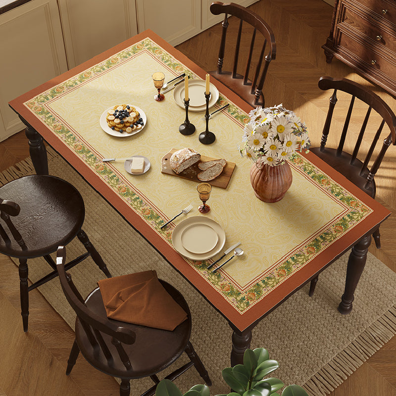 American retro elegant table mat