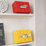 2color block tissue case