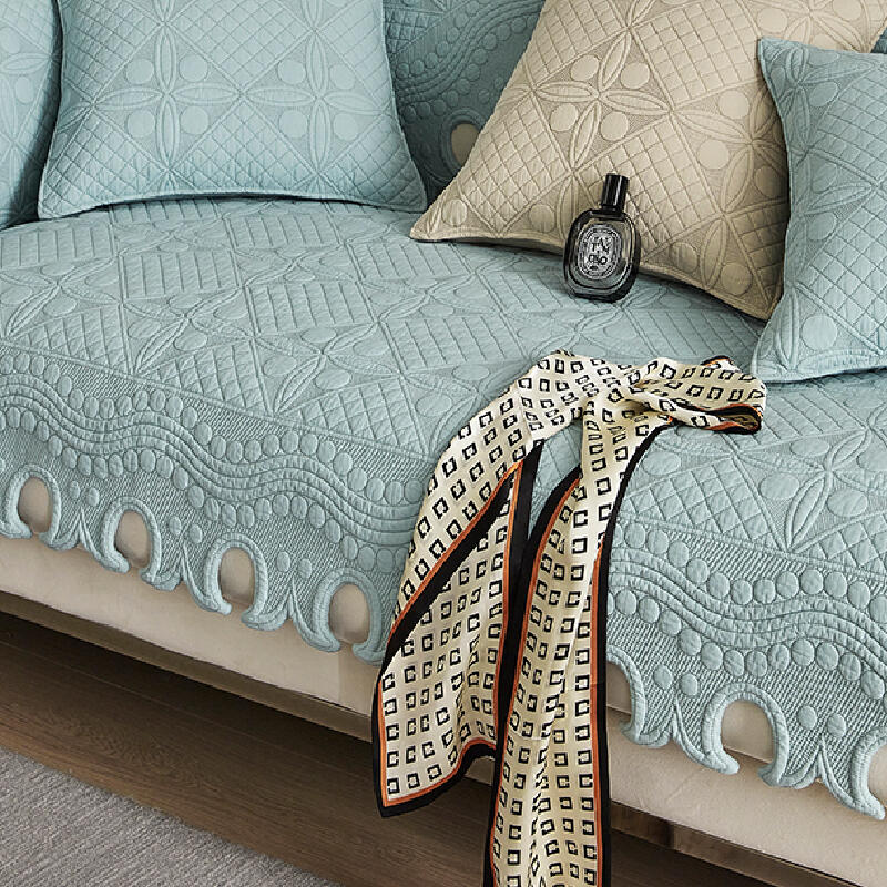 3color elegant jacquard sofa cover