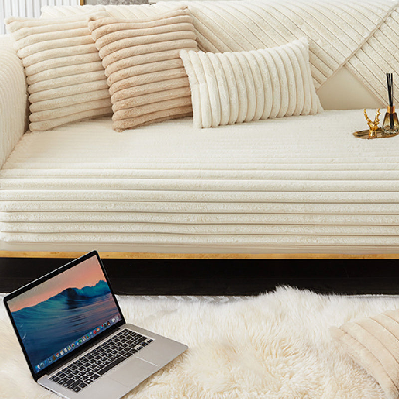 3color pastel simple stripe cushion