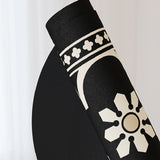 4design black morocco tile kitchen mat