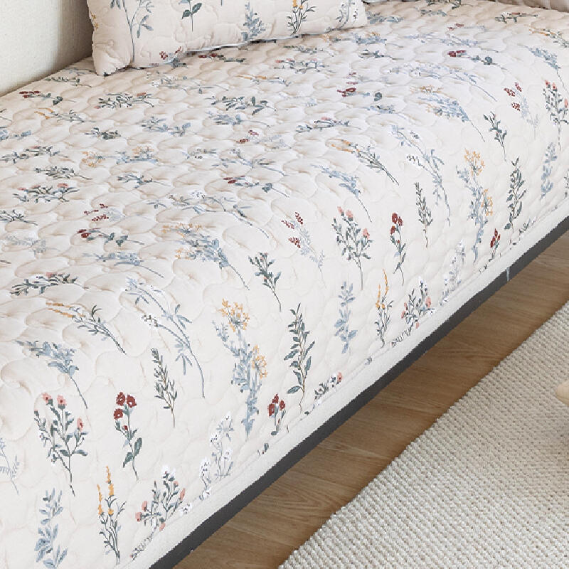 4design floral quilting girly sofa cover