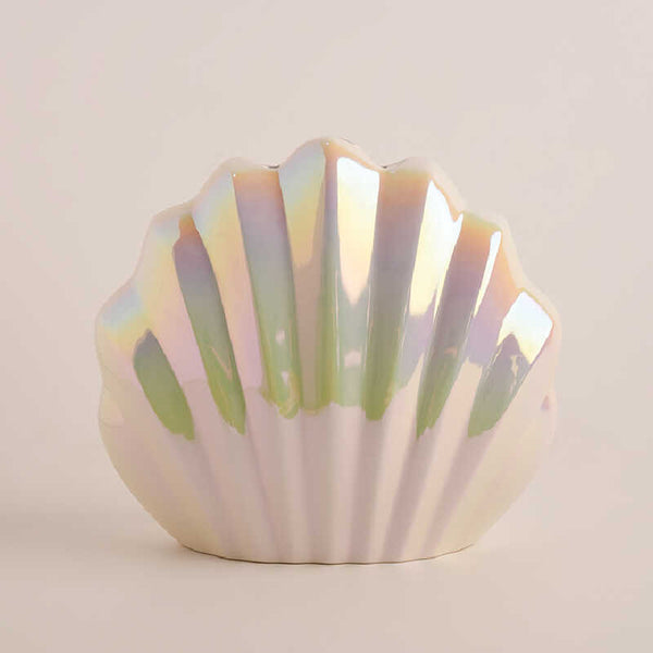 girly aurora shell vase