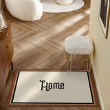 2color casual dot door mat