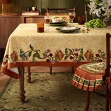 American retro elegant table cloth