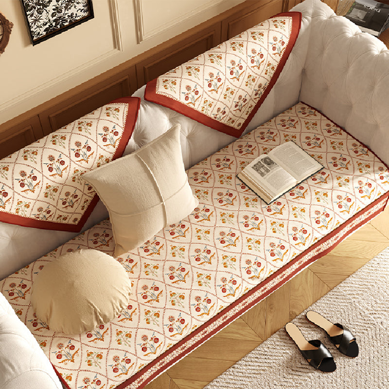 american floral sofa cover