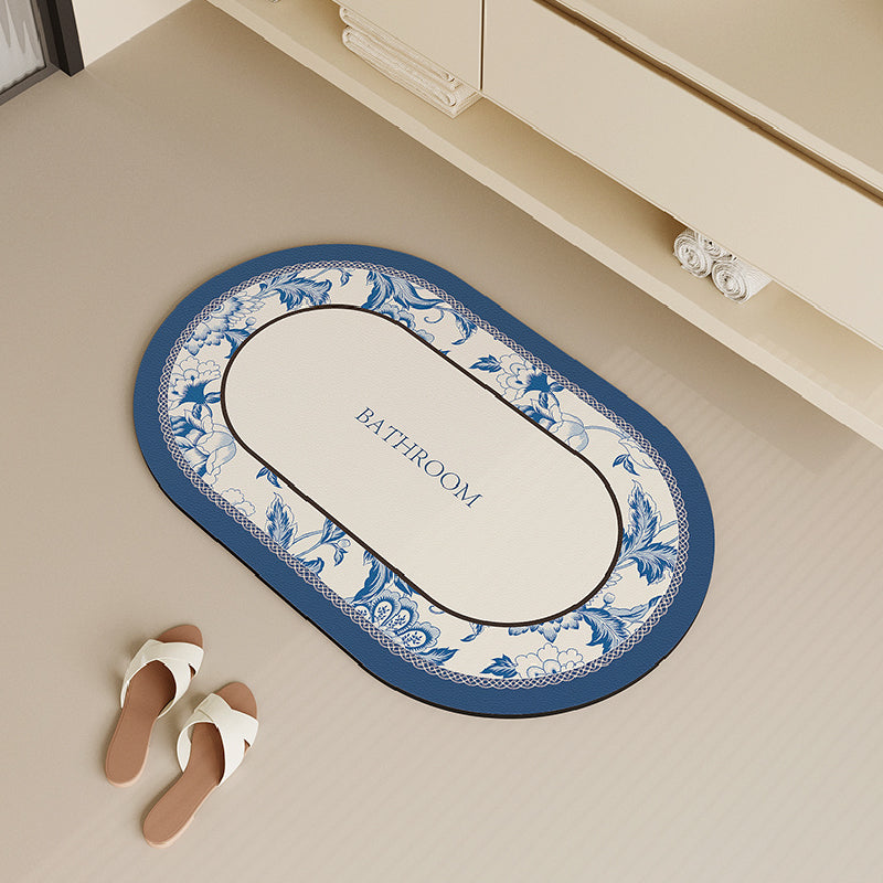 3design chic elegance flower bath mat