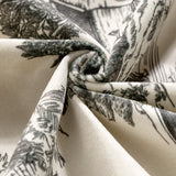 black frill elegance table cloth