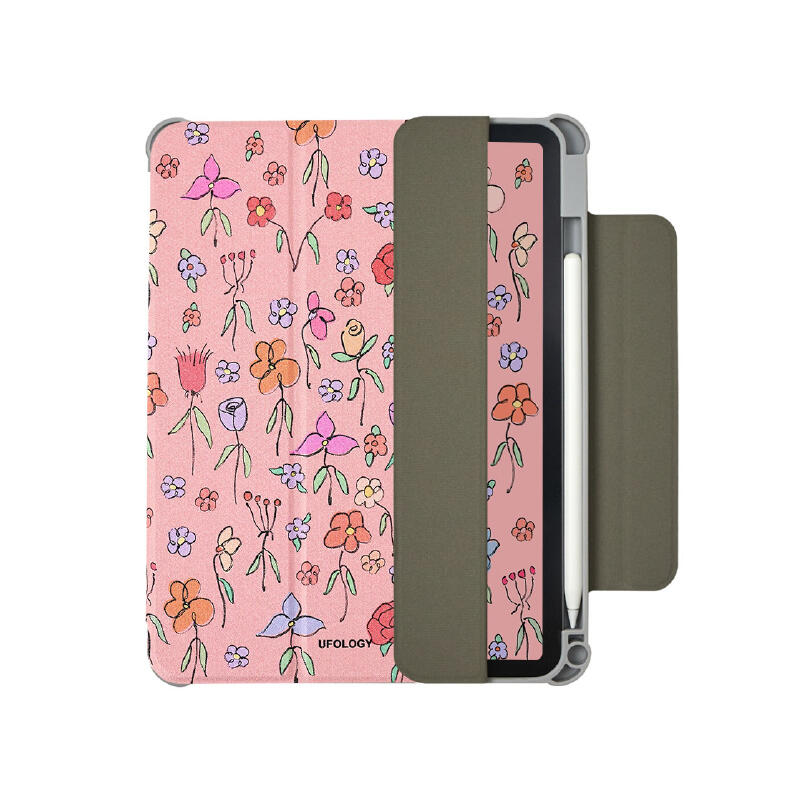 pink poo butterfly iPad case
