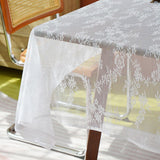 3design white summer lace table cloth