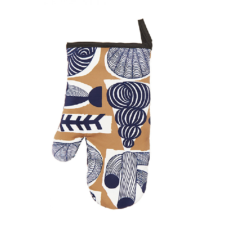casual pattern kitchen mitten