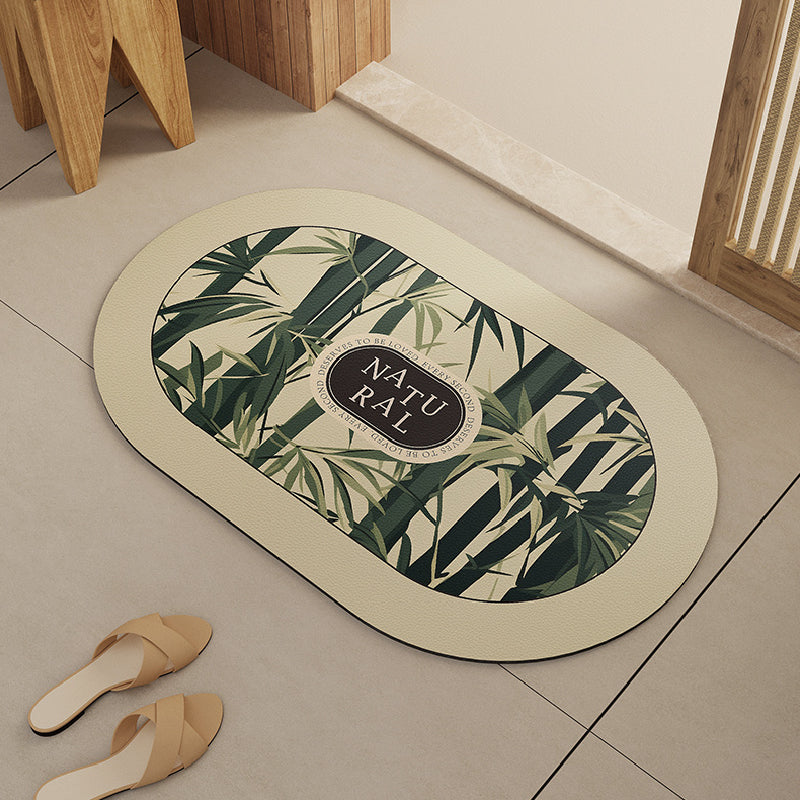 4design bamboo simple bath mat