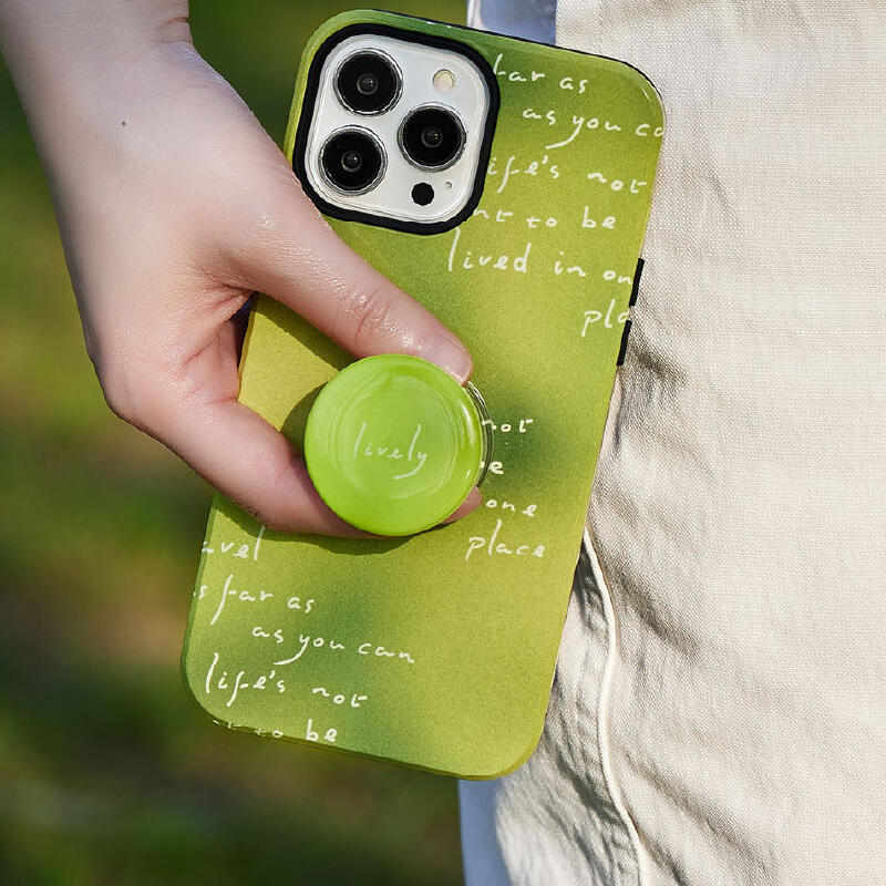 nuance green logo  iPhone case