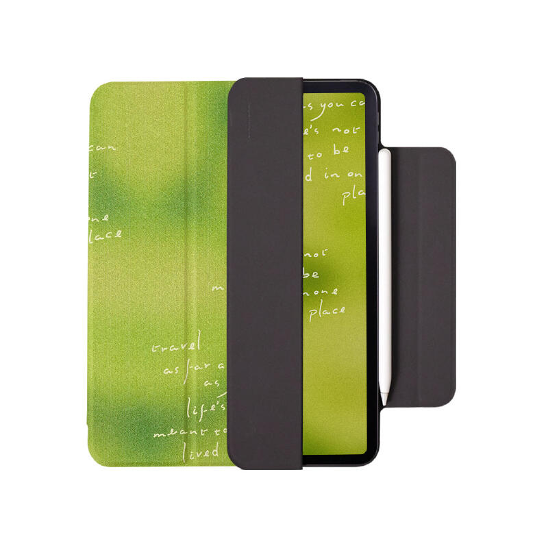 nuance green logo iPad case
