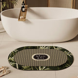 4design bamboo simple bath mat