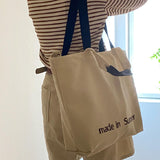 made in summer tote bag