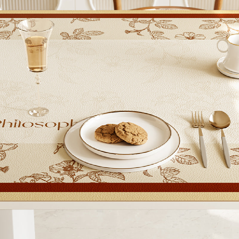 south french philosopher table mat