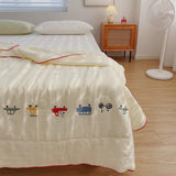 3color car embroidery kids cotton