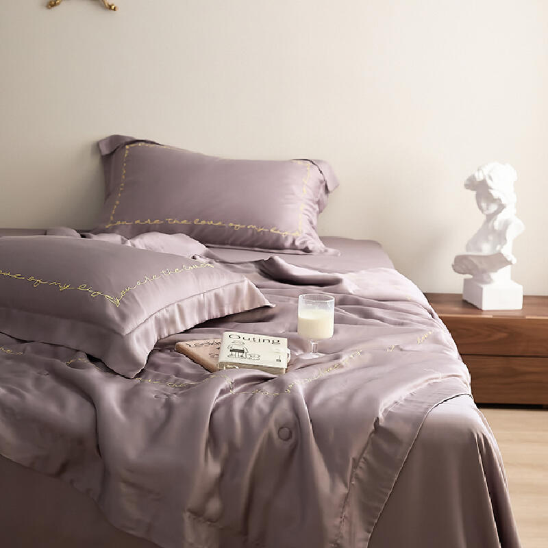 5color simple frill quilt & pillow sheets set