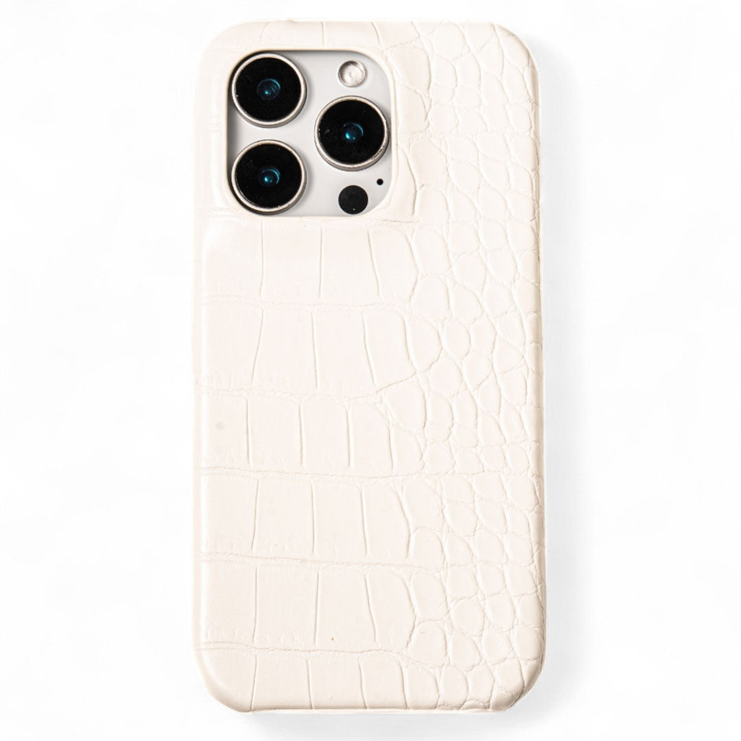 Elegant Croc Embossed  iphone Case