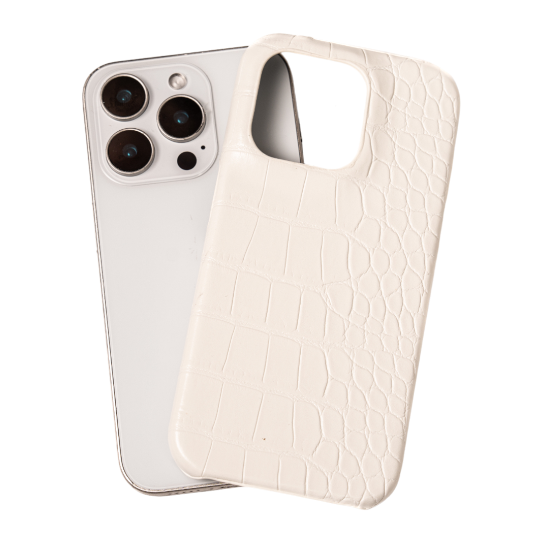 Elegant Croc Embossed  iphone Case