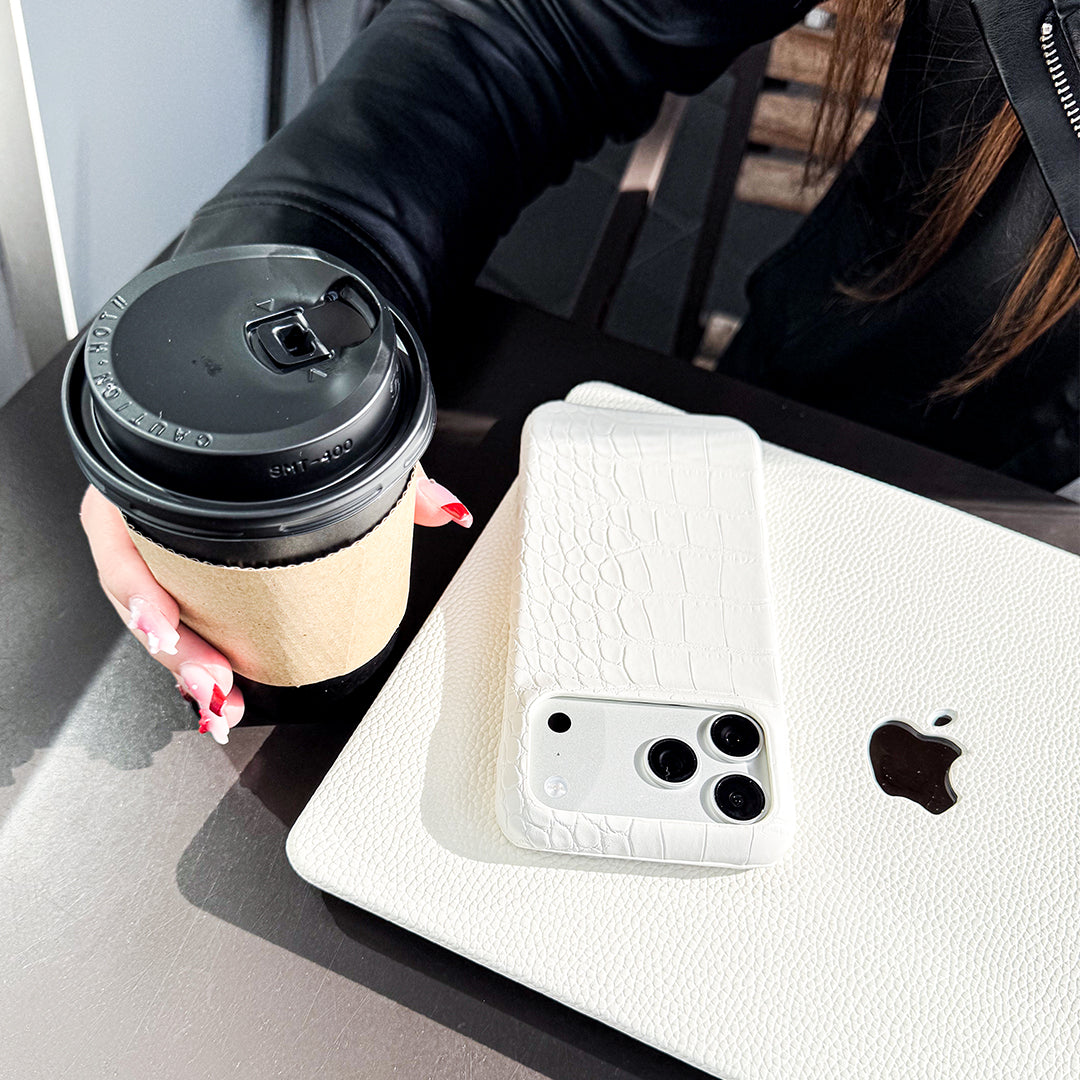 Elegant Croc Embossed  iphone Case