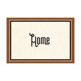 2color casual dot door mat