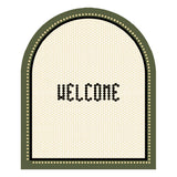 2color casual dot door mat