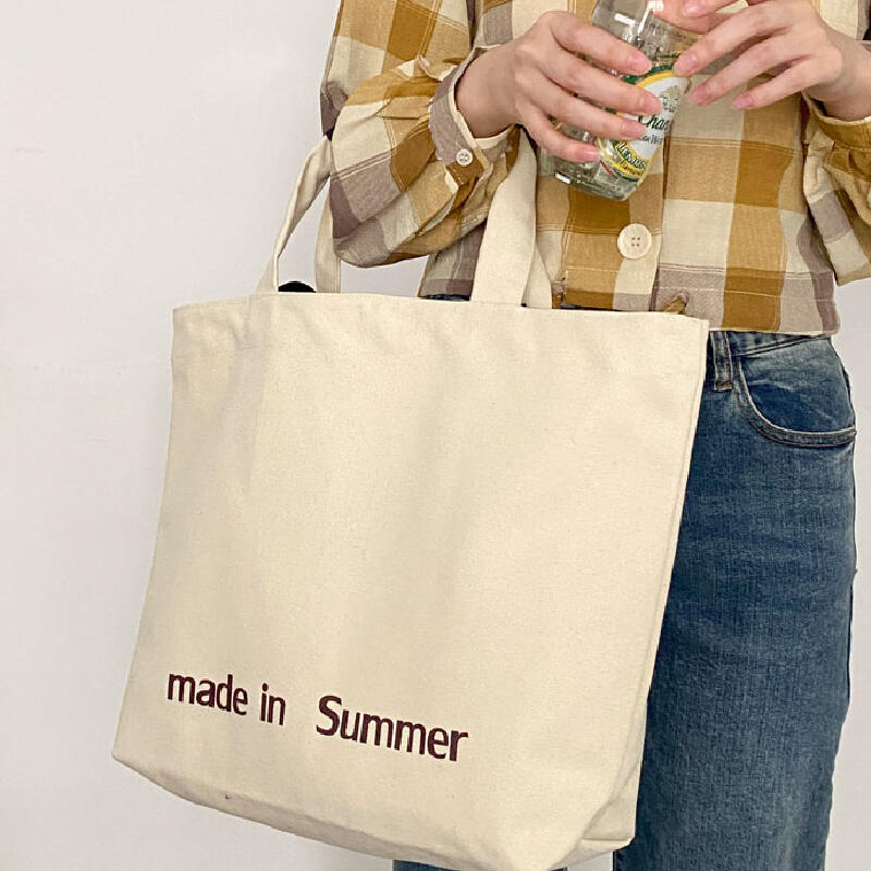 made in summer tote bag