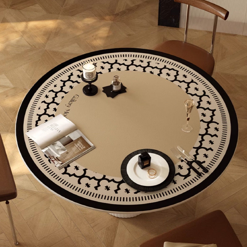 2design elegance modern round table mat