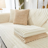 3color pastel simple stripe cushion