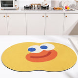 7design illustration cute sink mat