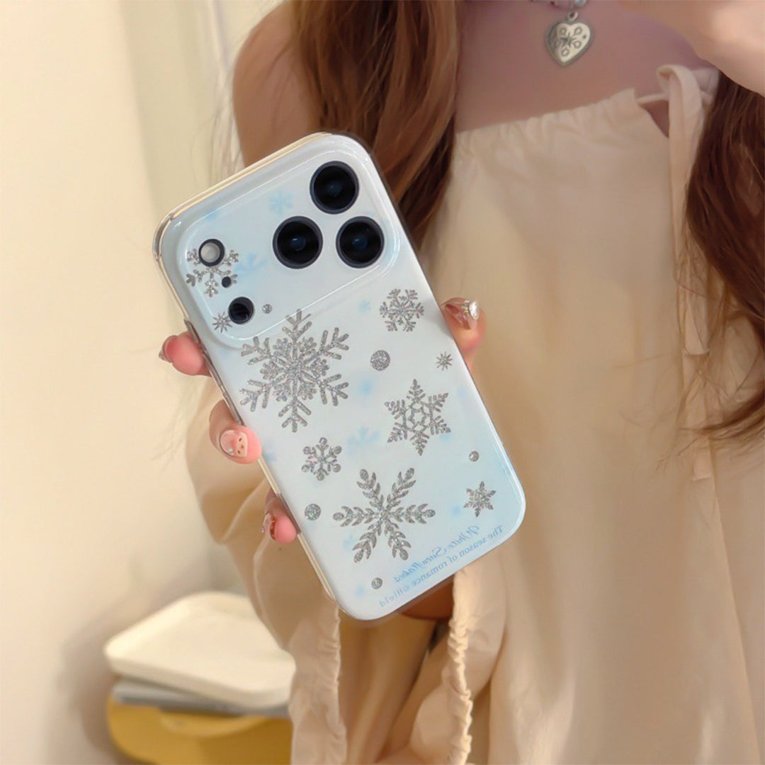 Winter Snowflakes iPhone Case