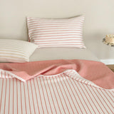 3color casual stripe summer quilt