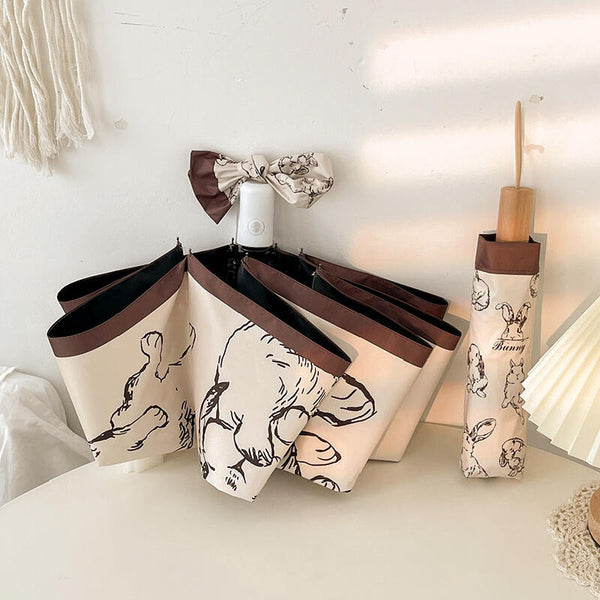 3type bunny pattern uv parasol