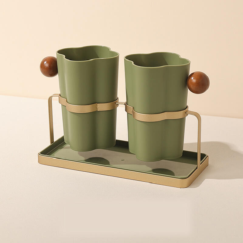 3color natural simple cutlery stand drainer
