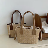 summer basket handbag