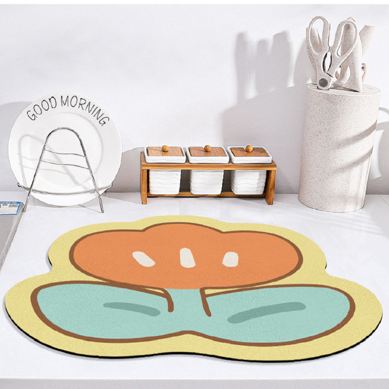 7design illustration cute sink mat