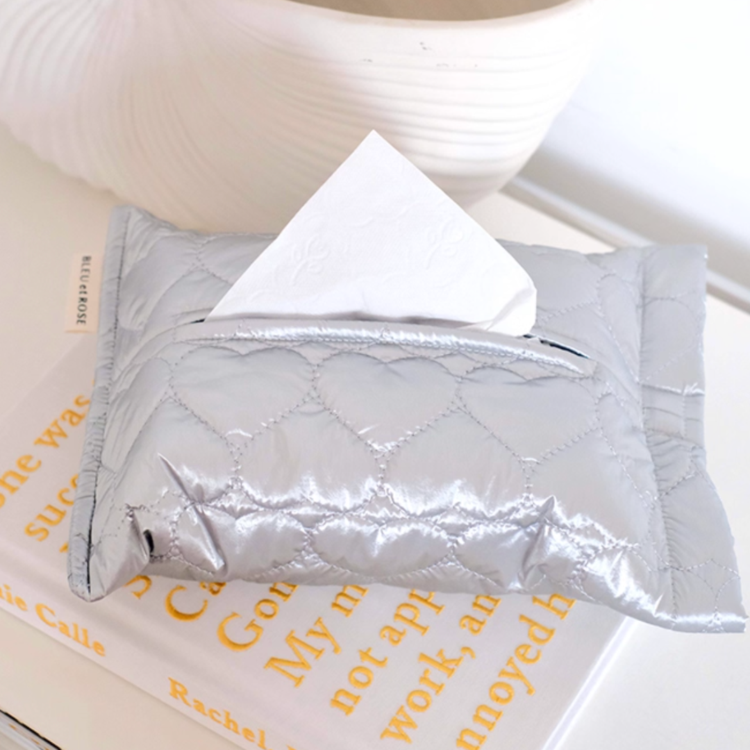 heart nylon tissue case (2color)