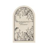 girly monochrome door mat