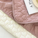 heart quilting mattress sheets