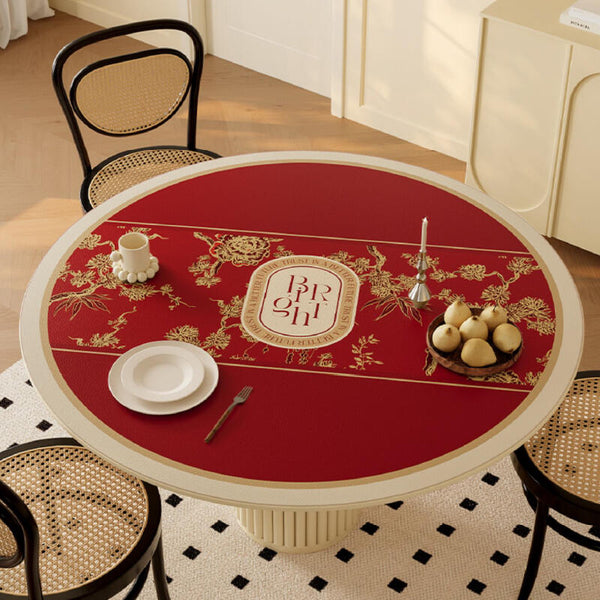 brilliant life round table mat
