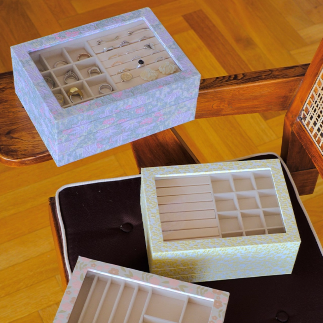flower accessory case (3design)