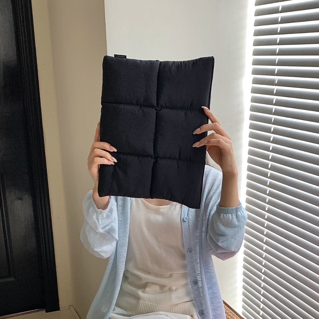 pastel pillow mac book bag (4color)