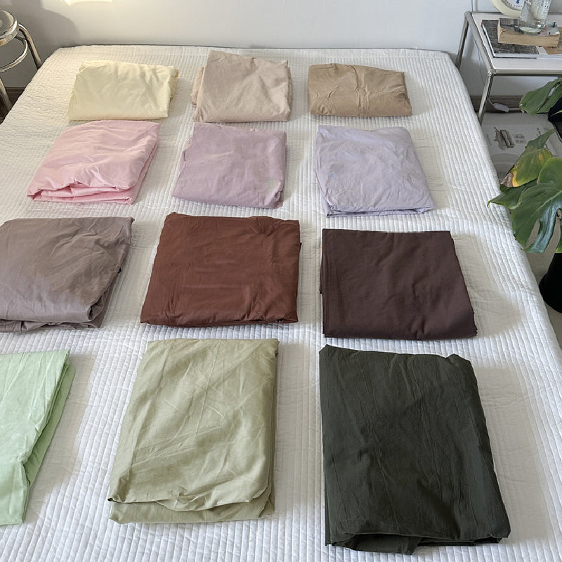 15design simple color mattress sheets