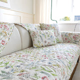 4design floral quilting girly sofa cover