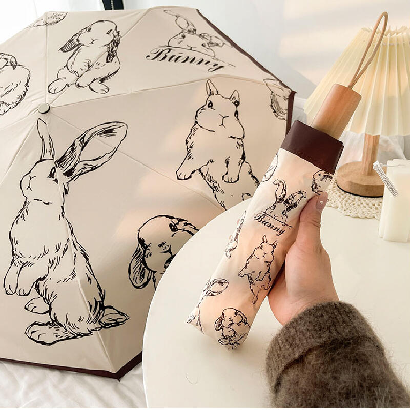 3type bunny pattern uv parasol
