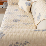 4design floral quilted cushion