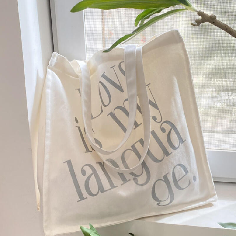 3design simple logo tote bag